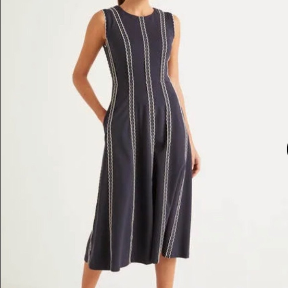 NWT Boden Eve Scallop Ponte Dress, Size US 6P
